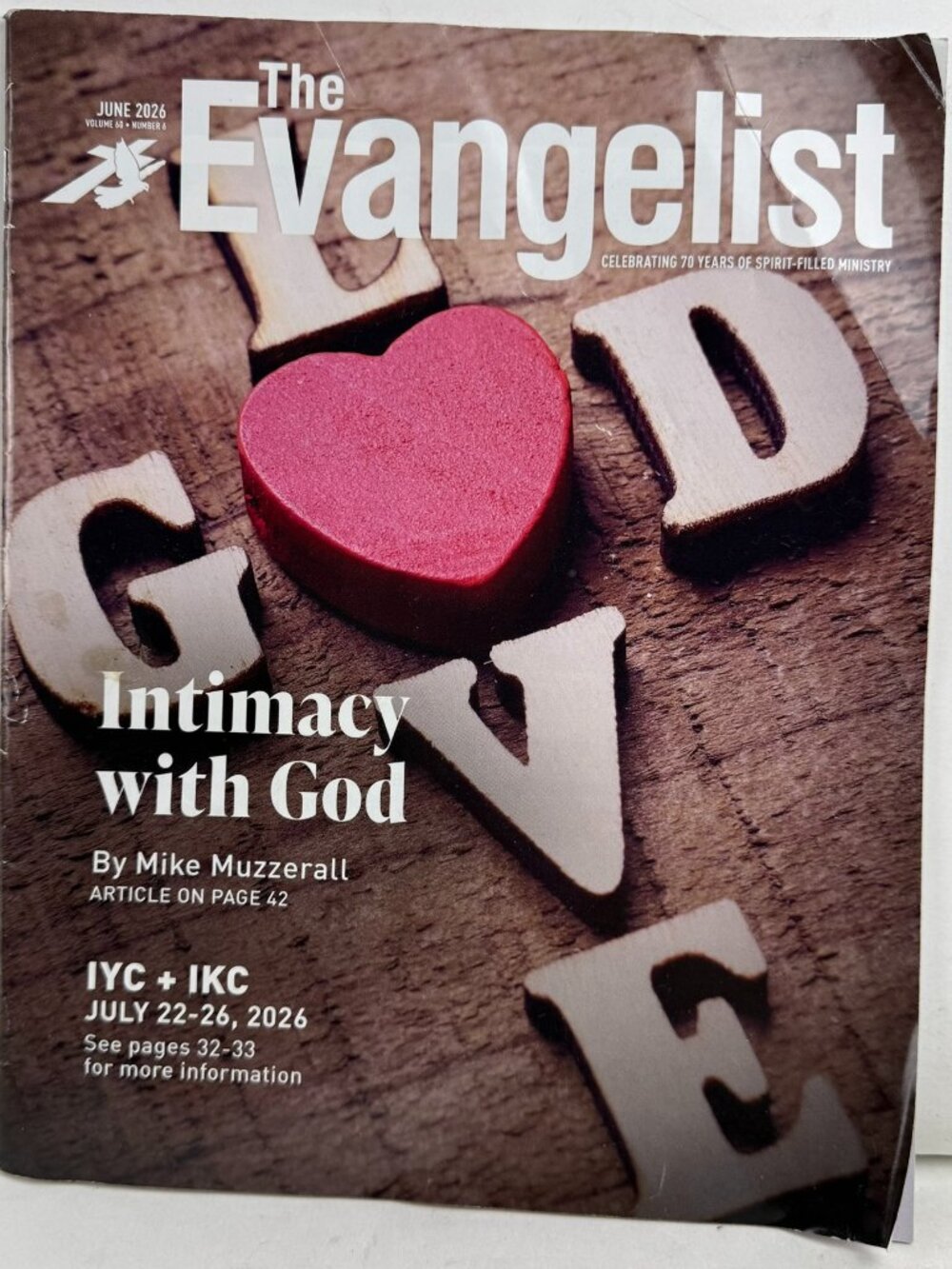 The Evangelist Magazine June 2026 Mike Muzzerall Jimmy Swaggart Ministries